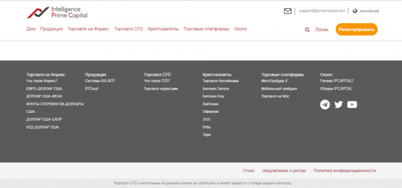 IPCAPITAL  — отзывы о проекте  iprimecapital.com