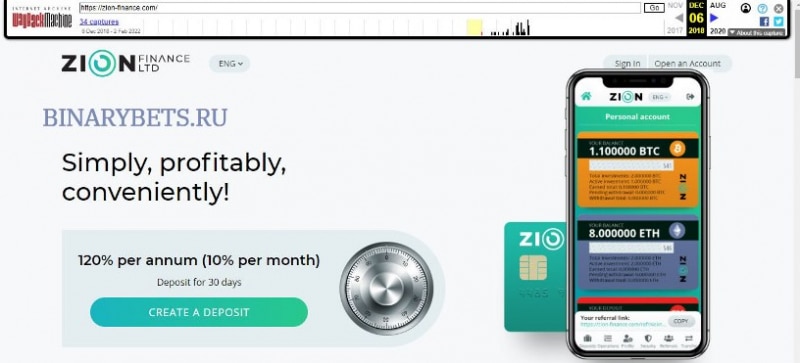 Zion Finance– ЛОХОТРОН. Реальные отзывы. Проверка
