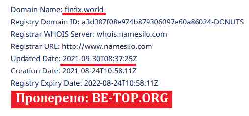 FinFix МОШЕННИК отзывы и вывод денег