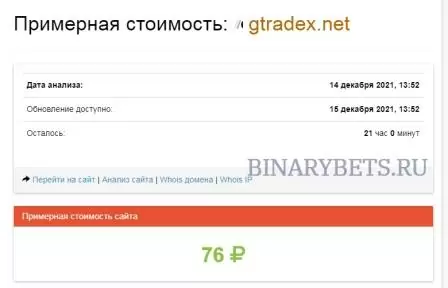 Gtradex to oszustwo. Prawdziwe recenzje. Badanie