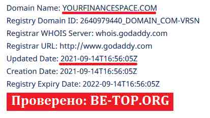 Your Finance Space МОШЕННИК отзывы и вывод денег