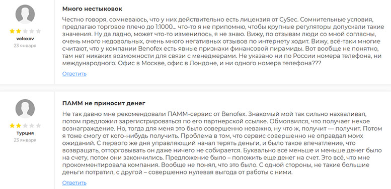 Обзор проекта Benofex и отзывы о нём. Доверять или нет?