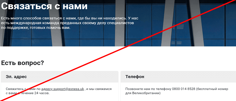 Exness (UK) Ltd отзывы и обзор о брокере. ОБМАН!