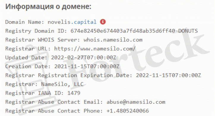 Novelis Capital – лохотрон, достойный черного списка