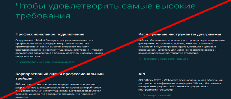 Bitfinex отзывы и обзор проекта