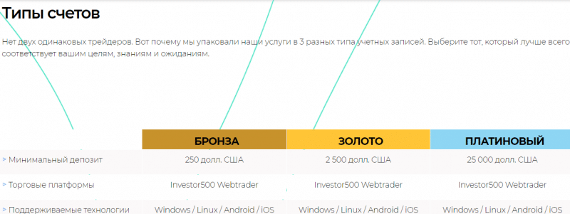 Подробный обзор о компании Investor 500 