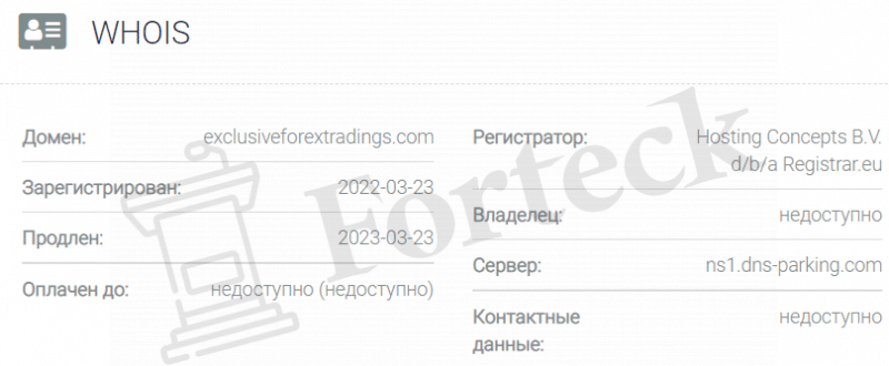 Exclusive Forex Trading &ndash; разоблачение свежего лохотрона