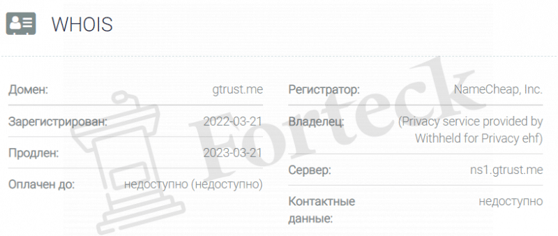 Gtrust.me &ndash; разоблачение новой шарашкиной конторы