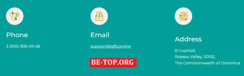 IGFB МОШЕННИК отзывы и вывод денег