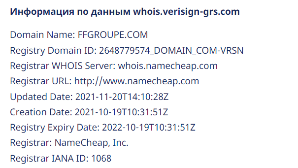 Вся информация о компании Financial Force Group