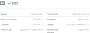 Invest-Xo &ndash; очередной брокерский лохотрон