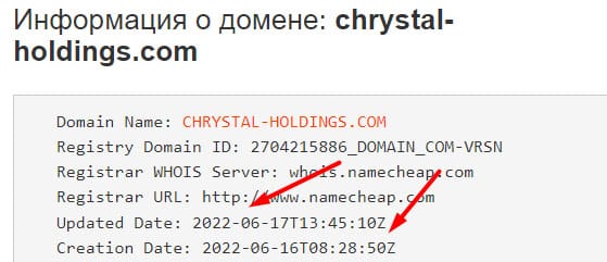 Chrystal Holdings — новый развод или старый лохотрон?