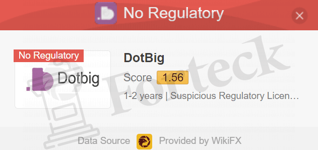 DotBig &ndash; лохотрон без лицензии регулятора