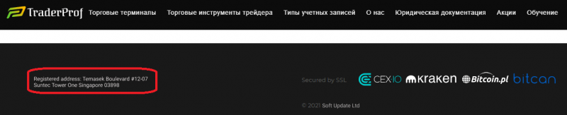 Вся информация о компании TraderProf