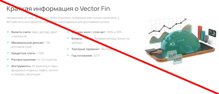 Vector&nbsp;Fin&nbsp;&ndash; обзор и отзывы, лохотрон